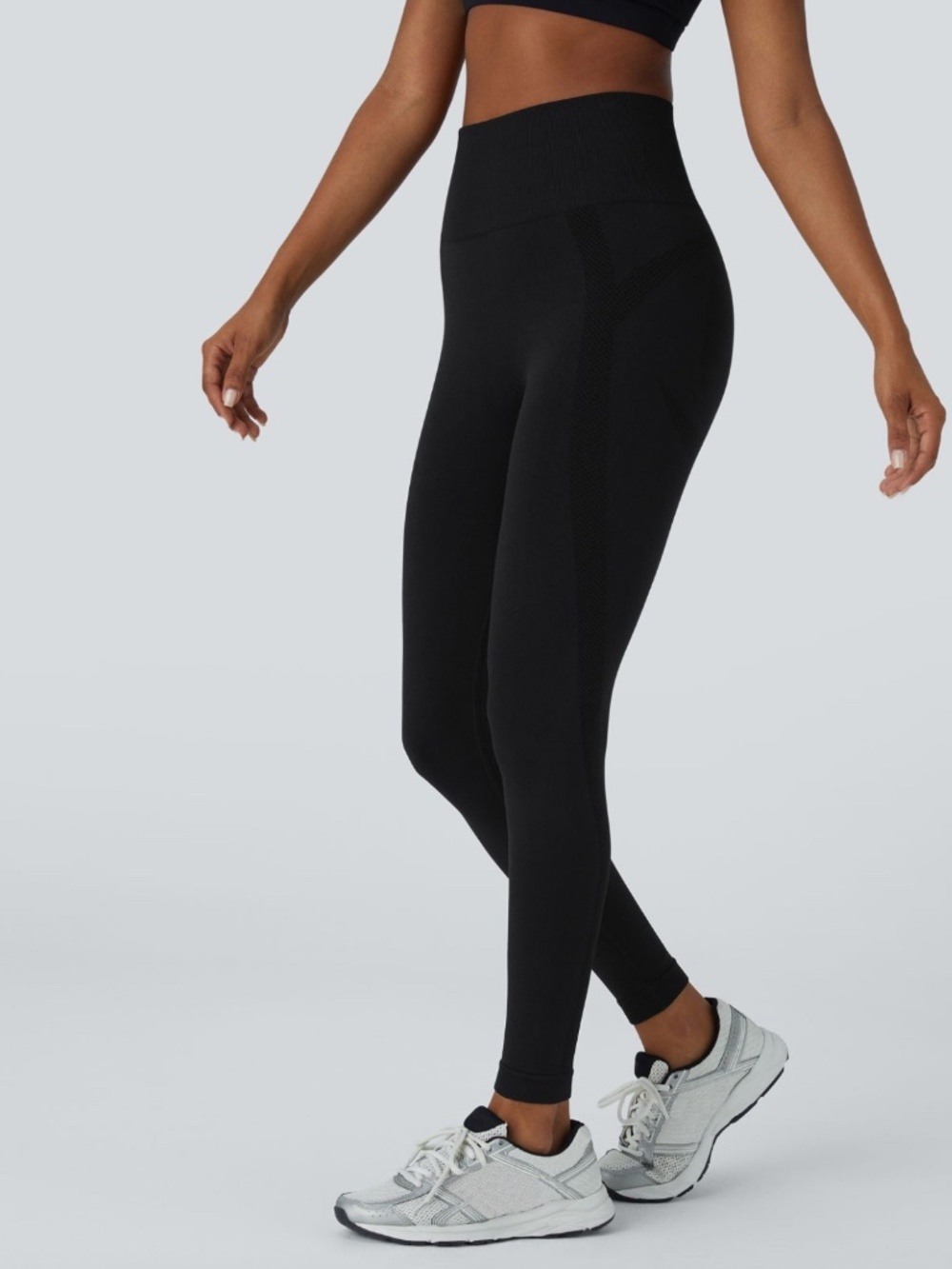 Halara Oneform Seamless Flow High Waisted Ruched 7/8 Yoga Leggings